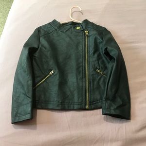 Faux leather jacket