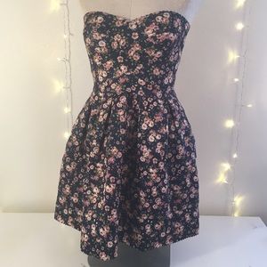 Floral Strapless Dress | NWOT | Never Worn!