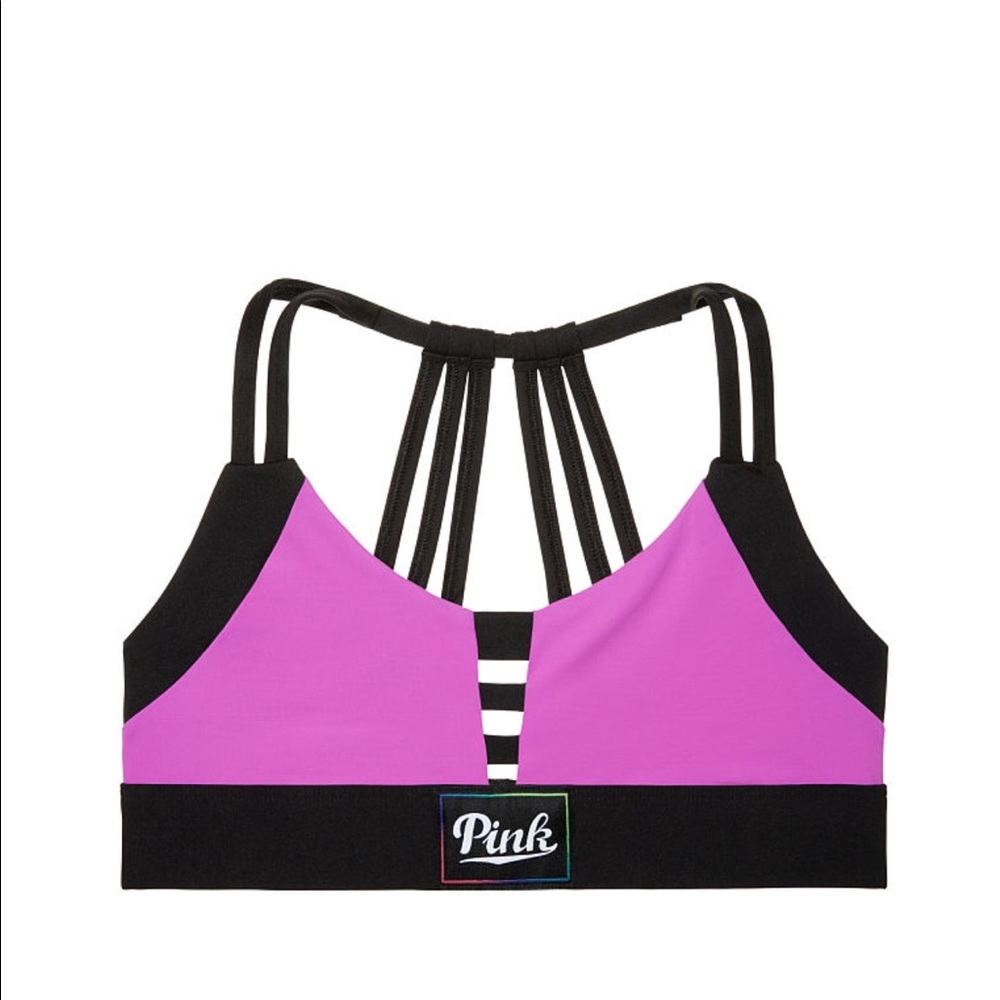 Strappy sport bra, new without tag