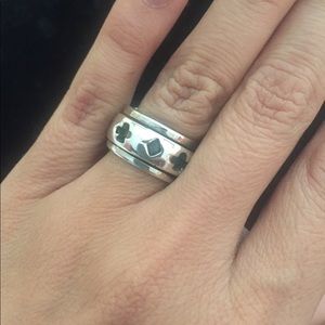 Sterling silver spinning ring 💍 size 6