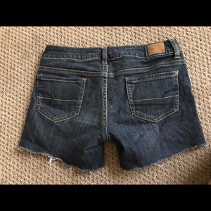 American Eagle denim cut off shorts
