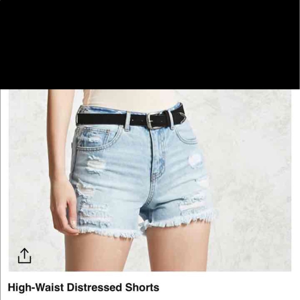 Forever 21 high waisted Denim shorts