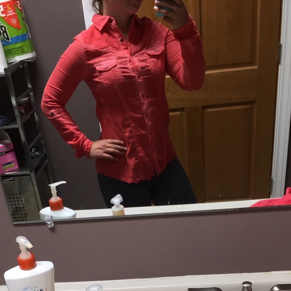 BKE - Eased cowgirl blouse