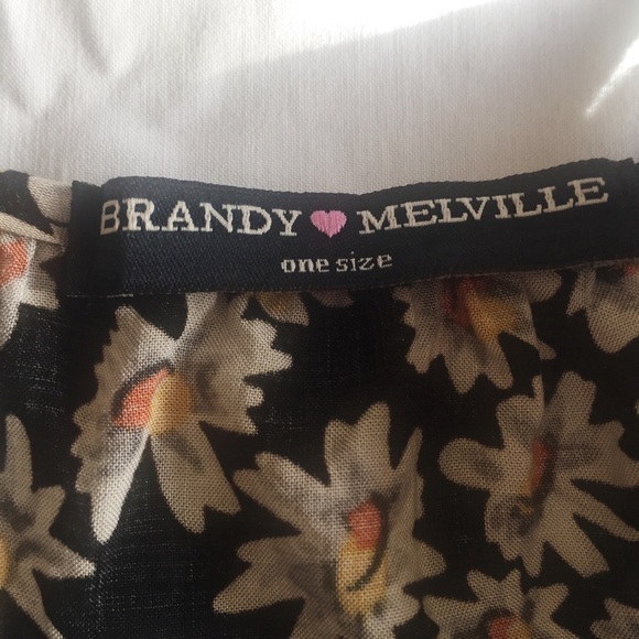 Brandy Melville daisy patterned babydoll dress - Picture 3 of 3