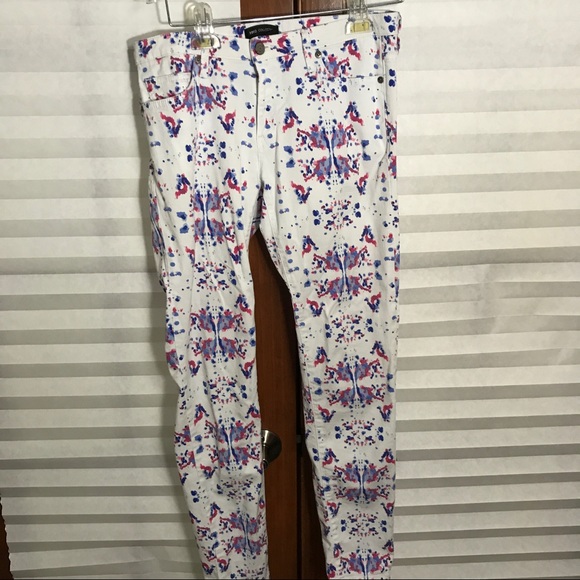 MNG by Mango Mirror Print Skinny Jeans - Picture 2 of 3