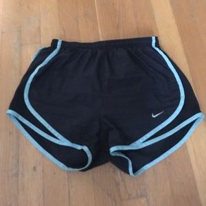 green and black nike shorts