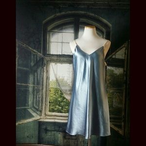 Jones NewYork Long Cami Slip Baby Blue