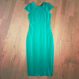 Green Felicity and Coco Zipper Back Dress