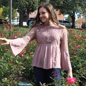 American Eagle Flowy Blouse