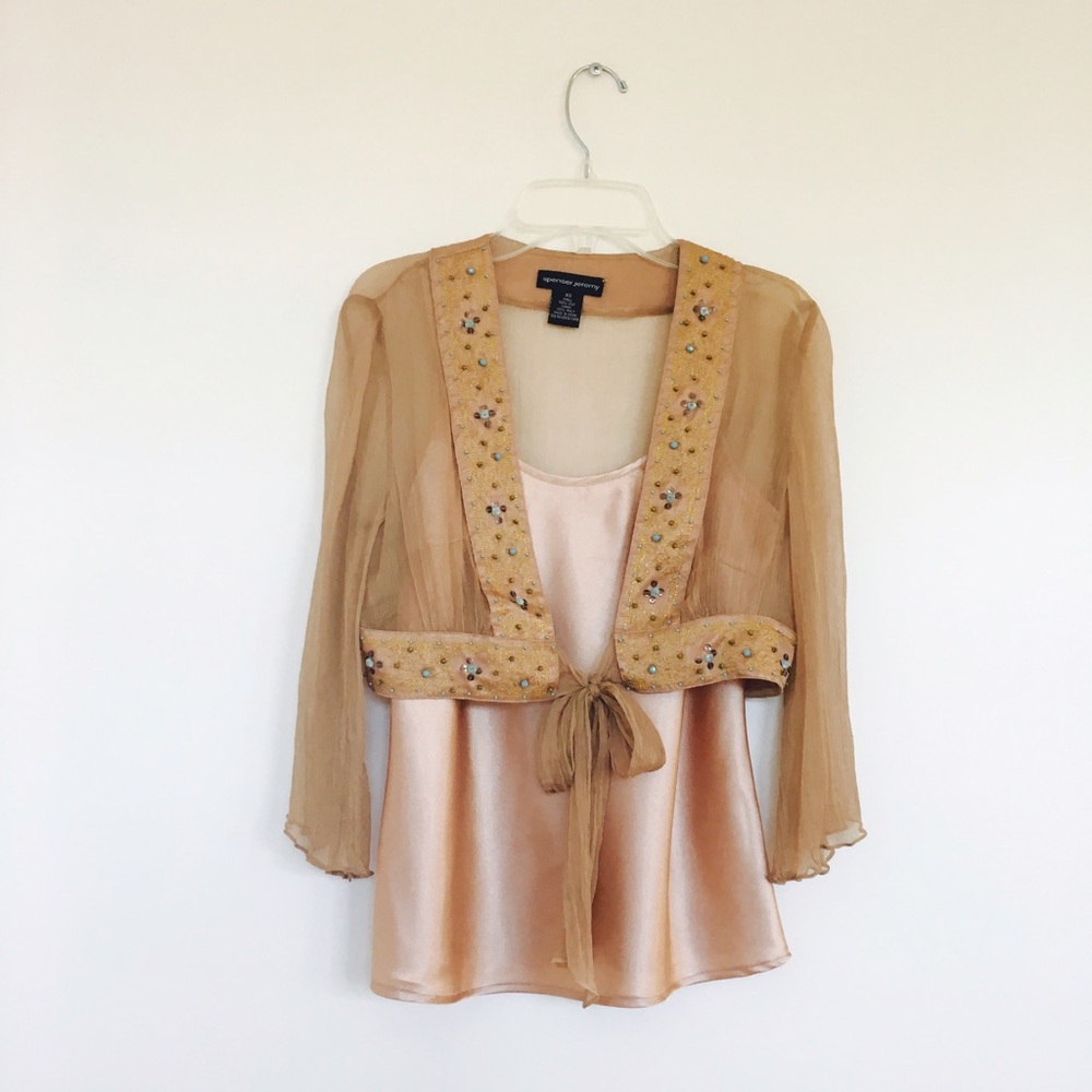 Spenser Jeremy Shrug & Tank Top Set