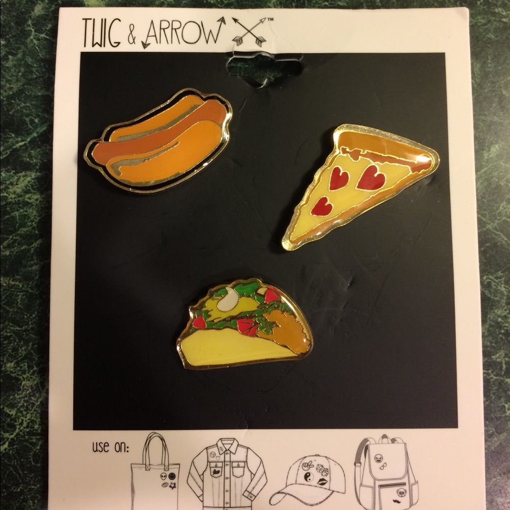 Twig & Arrow Pin Set