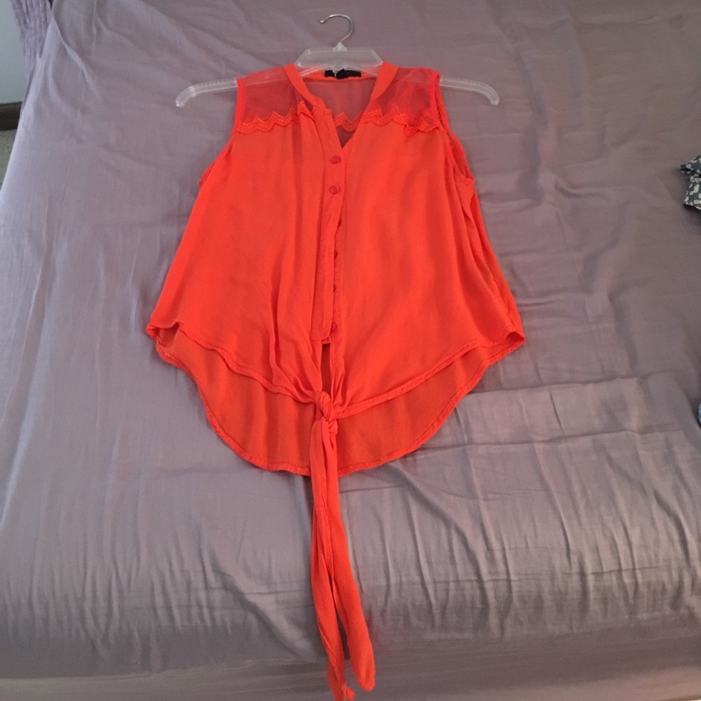 Orange tank