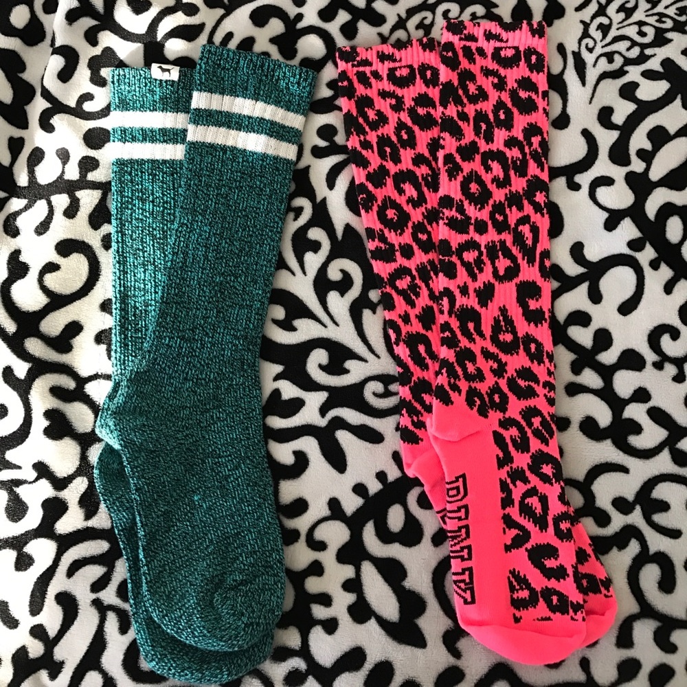 PINK Victoria's Secret tall socks