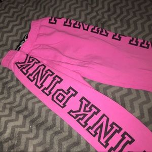 Pink VS sweats