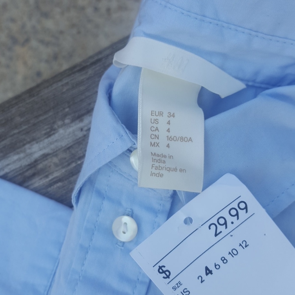 H&M Long button down - Picture 6 of 8