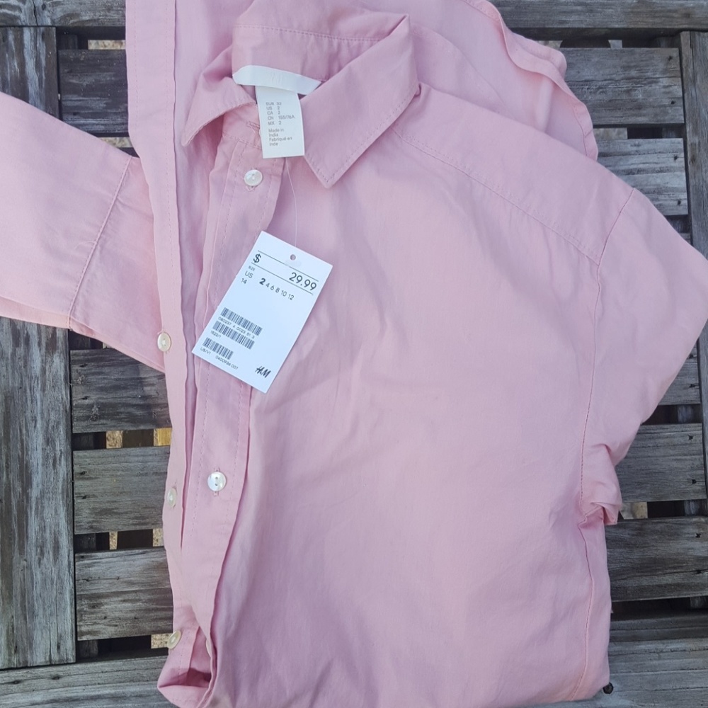 H&M Long button down
