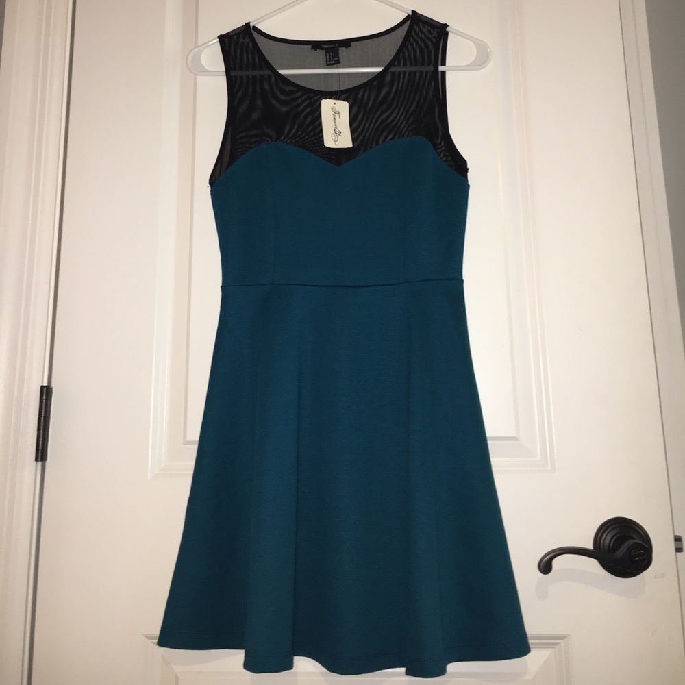 Green(ish) dress from forever 21