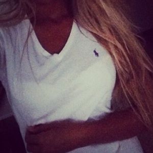 Ralph Lauren Sport V Neck Tee