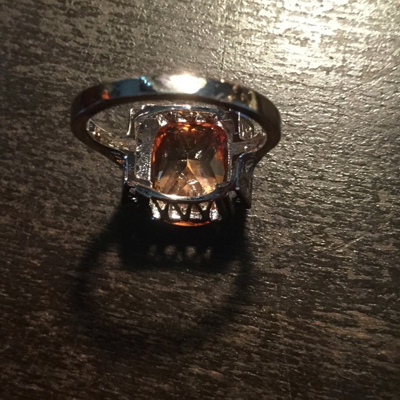 Cognac Quartz Crystal Ring ! - Picture 5 of 5