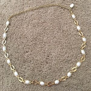 St. John Gold Adjustable Belt