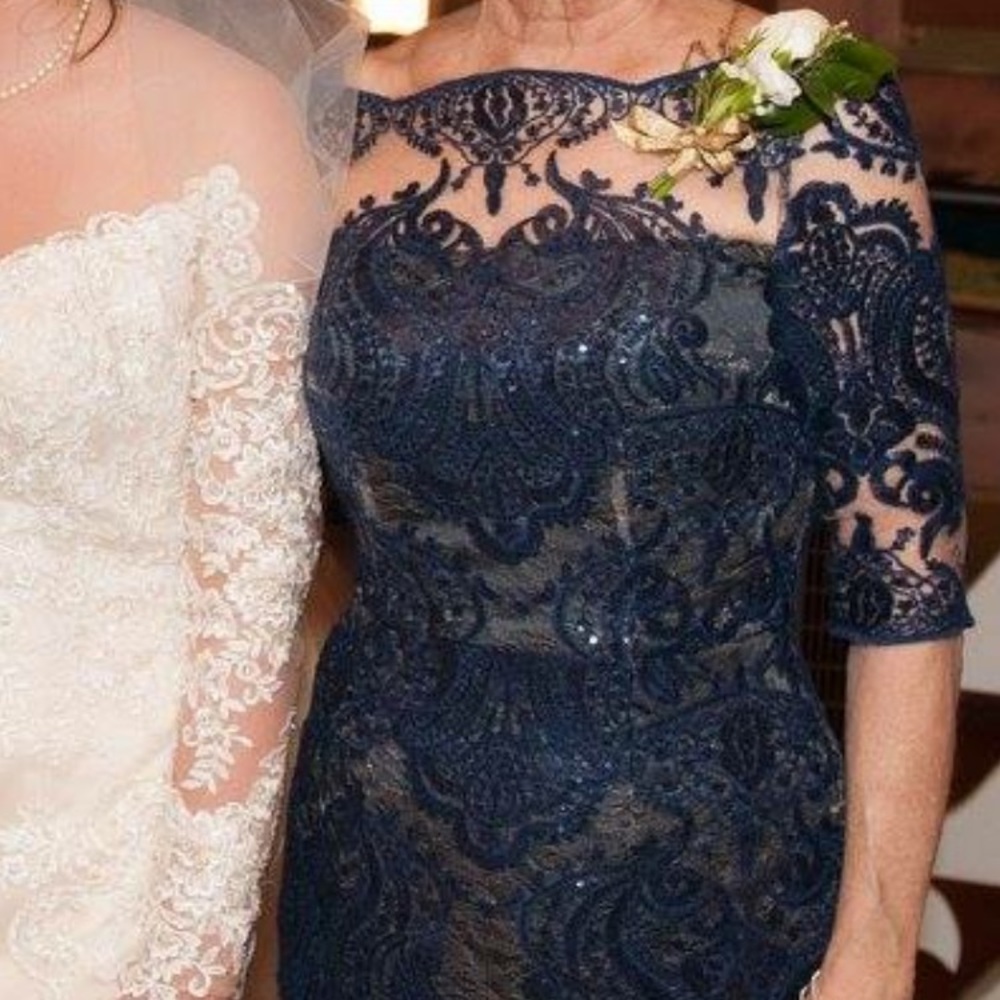Gorgeous navy cocktail/ MOB dress