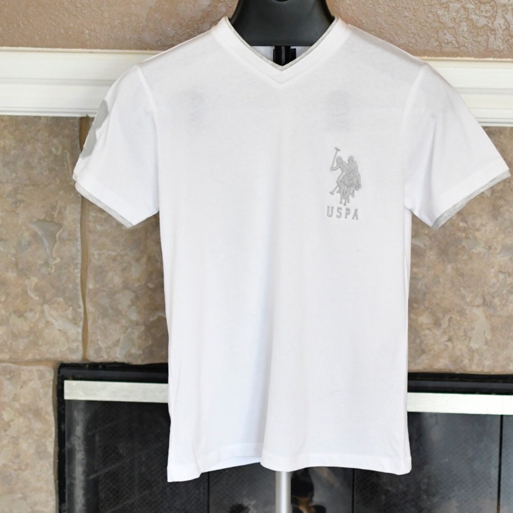 US Polo ASSN double V Neck