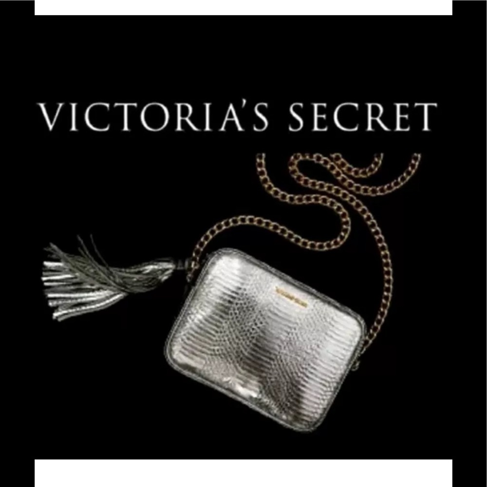 ❌SOLD❌Victoria's Secret silver bag.