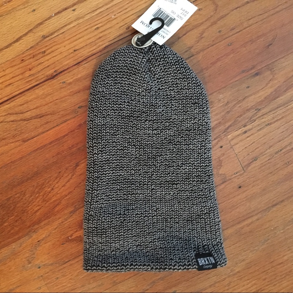 Cozy grey Brixton beanie