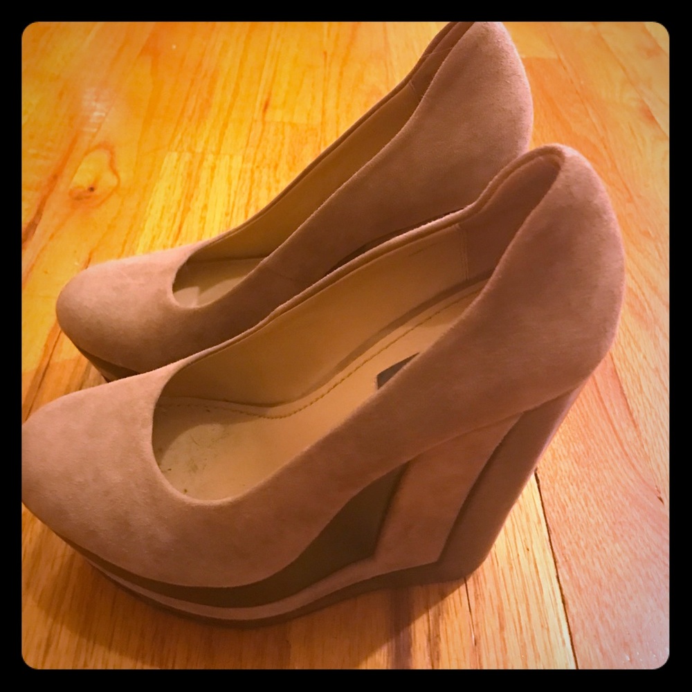 Rachel Zoe Eva triple-platform wedge pump