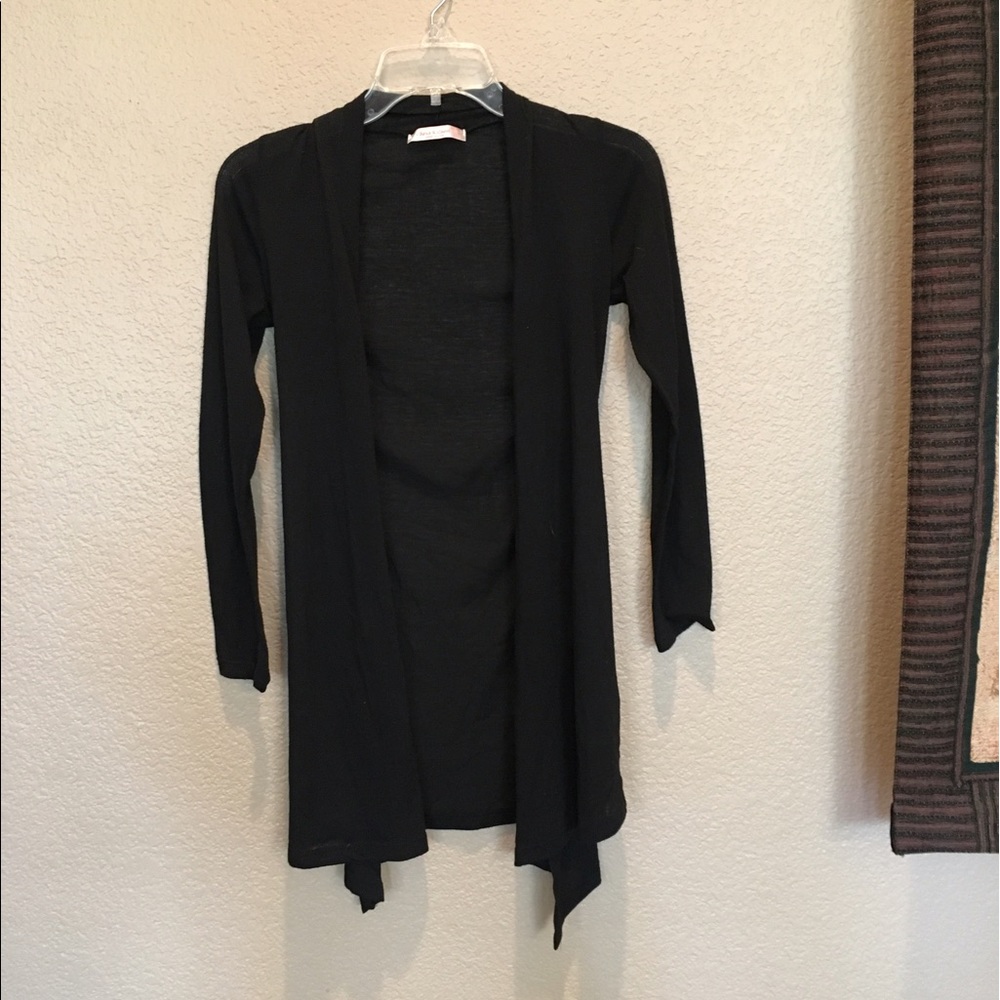 Him Black Cardigan