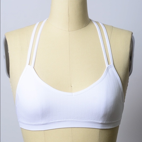 Appliqué racerback bralette. - Picture 6 of 6