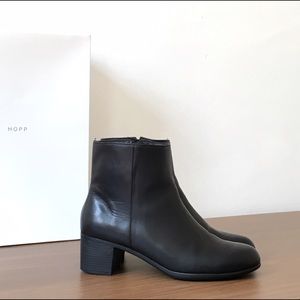 hopp zip up ankle boot