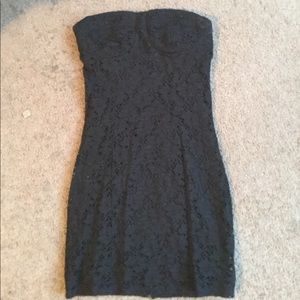 Lace black dress