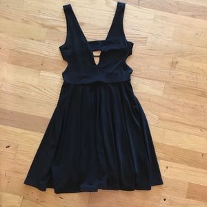 Black Silence and Noise Cotton Dress