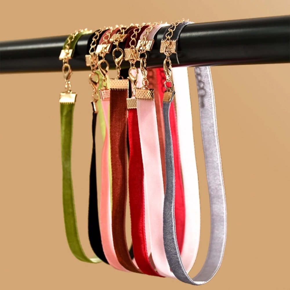 🌺7 velvet chokers pack 🌺