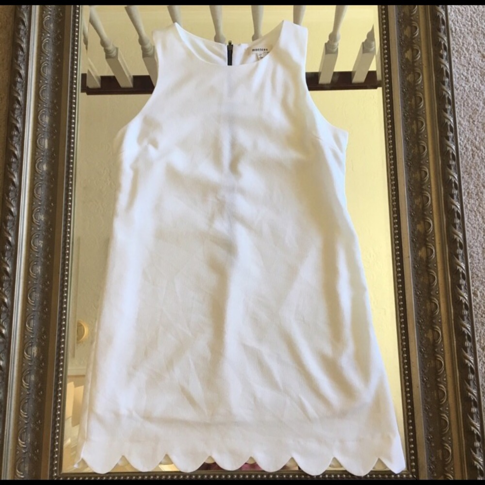 Ivory Scallop Dress
