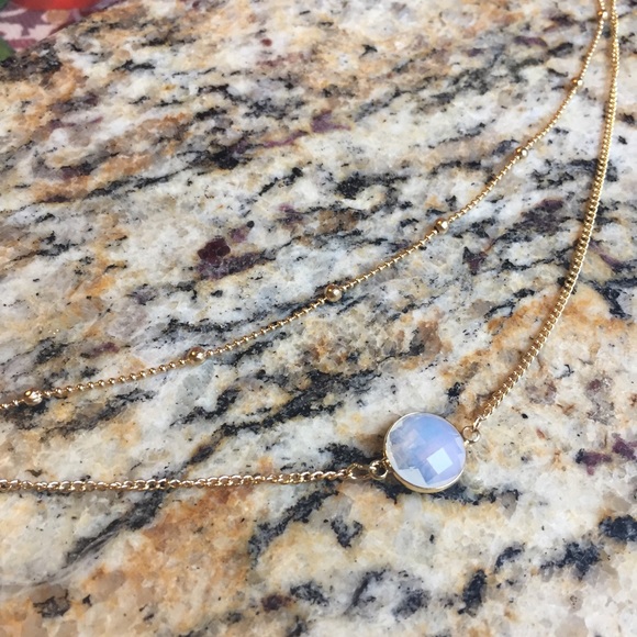 2 layer gold gem choker RESTOCK - Picture 2 of 4