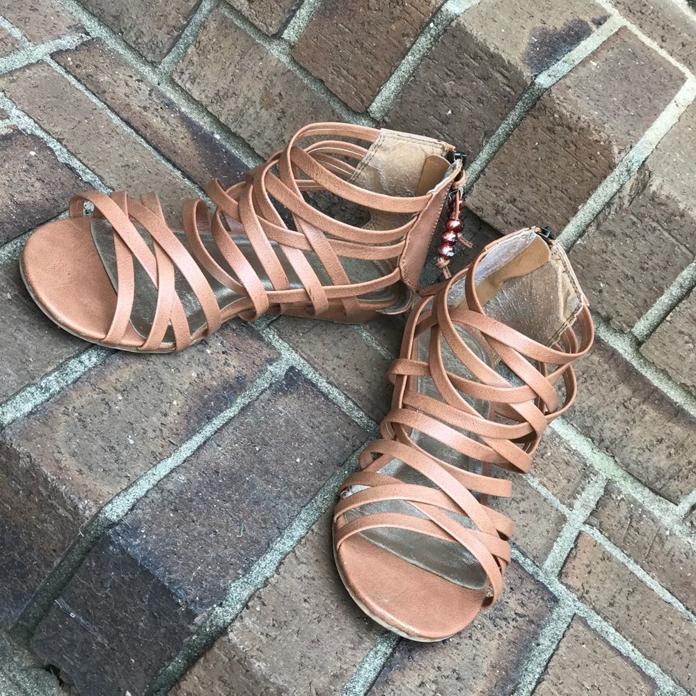 Brown sandals!