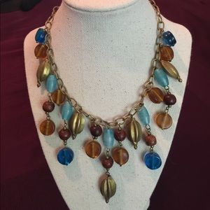 Mediterranean jeweled necklace from the Greece.