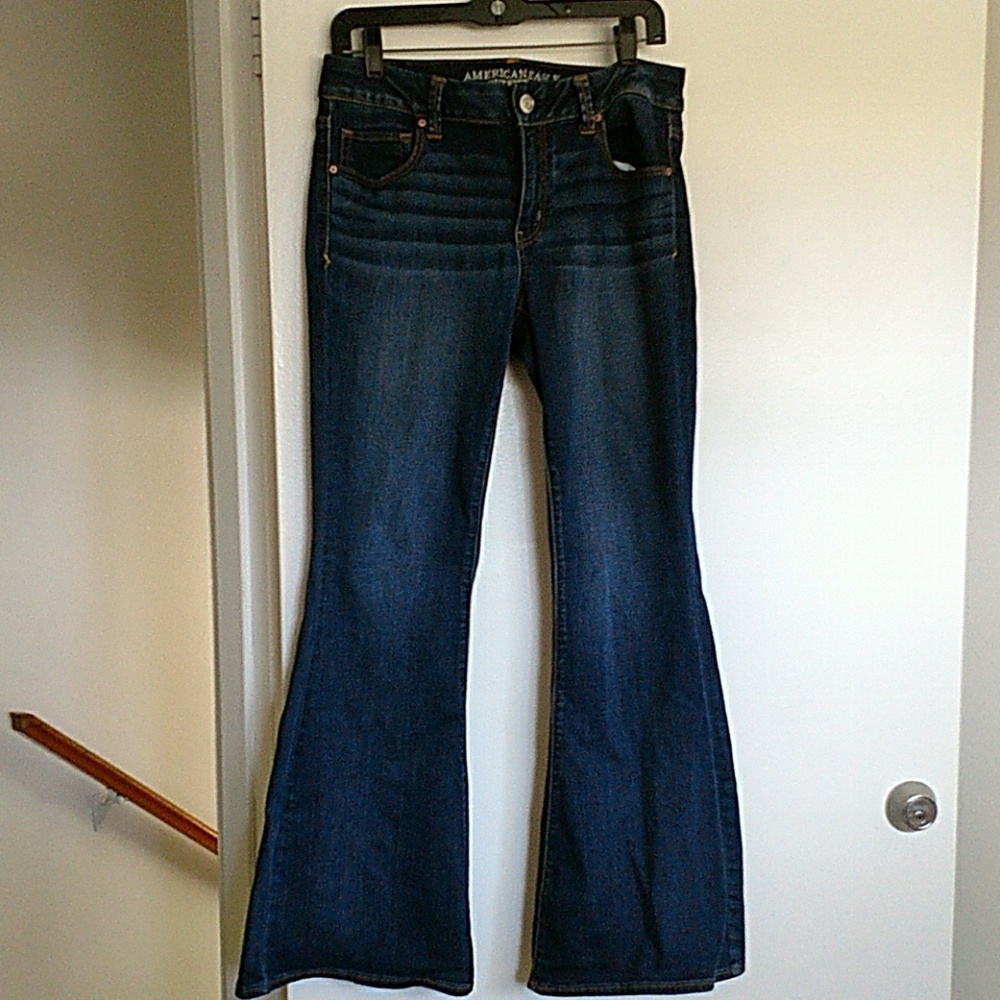 Jeans blue American Eagle Artist Flare aeo denim