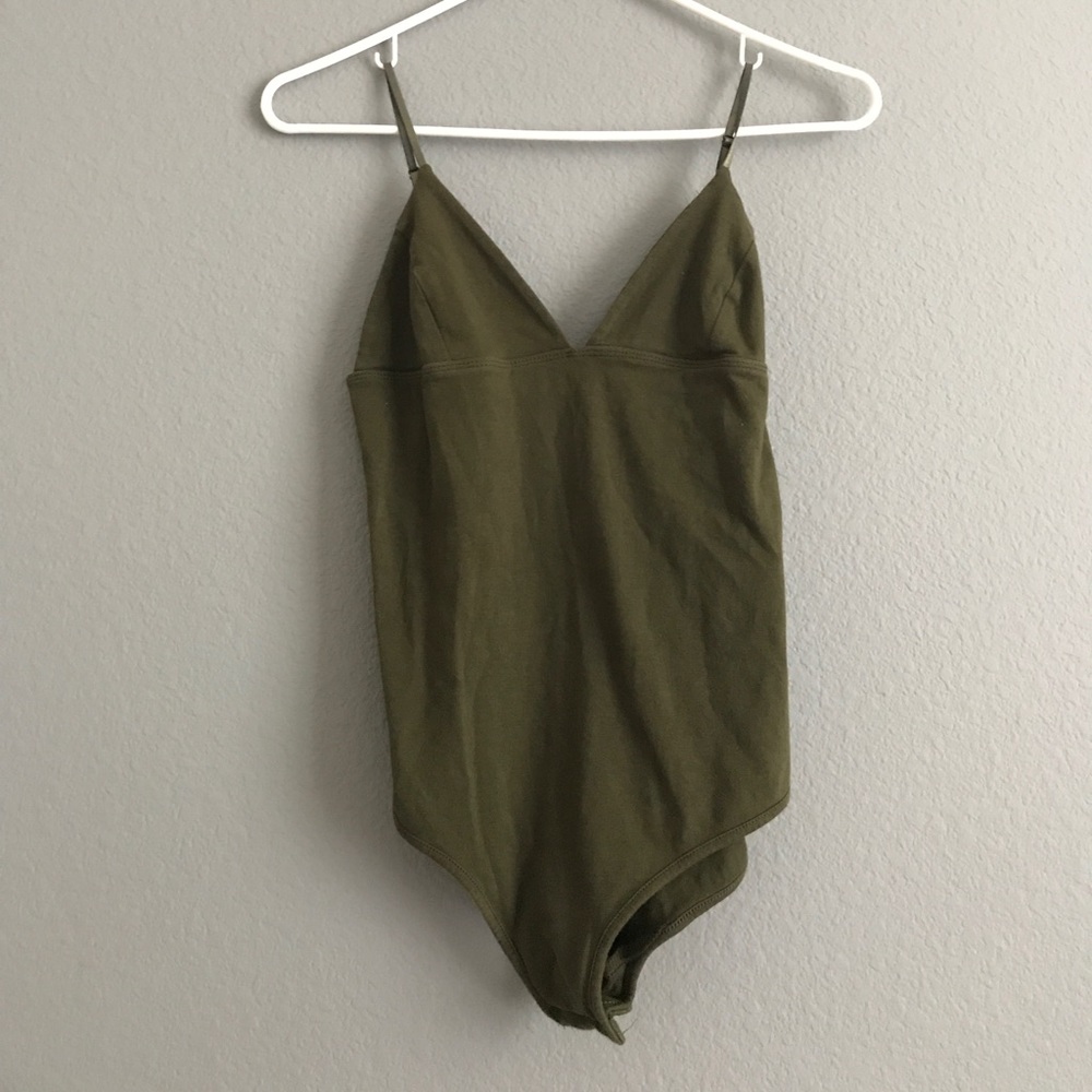 Pacsun (L.A. Hearts) olive green bodysuit