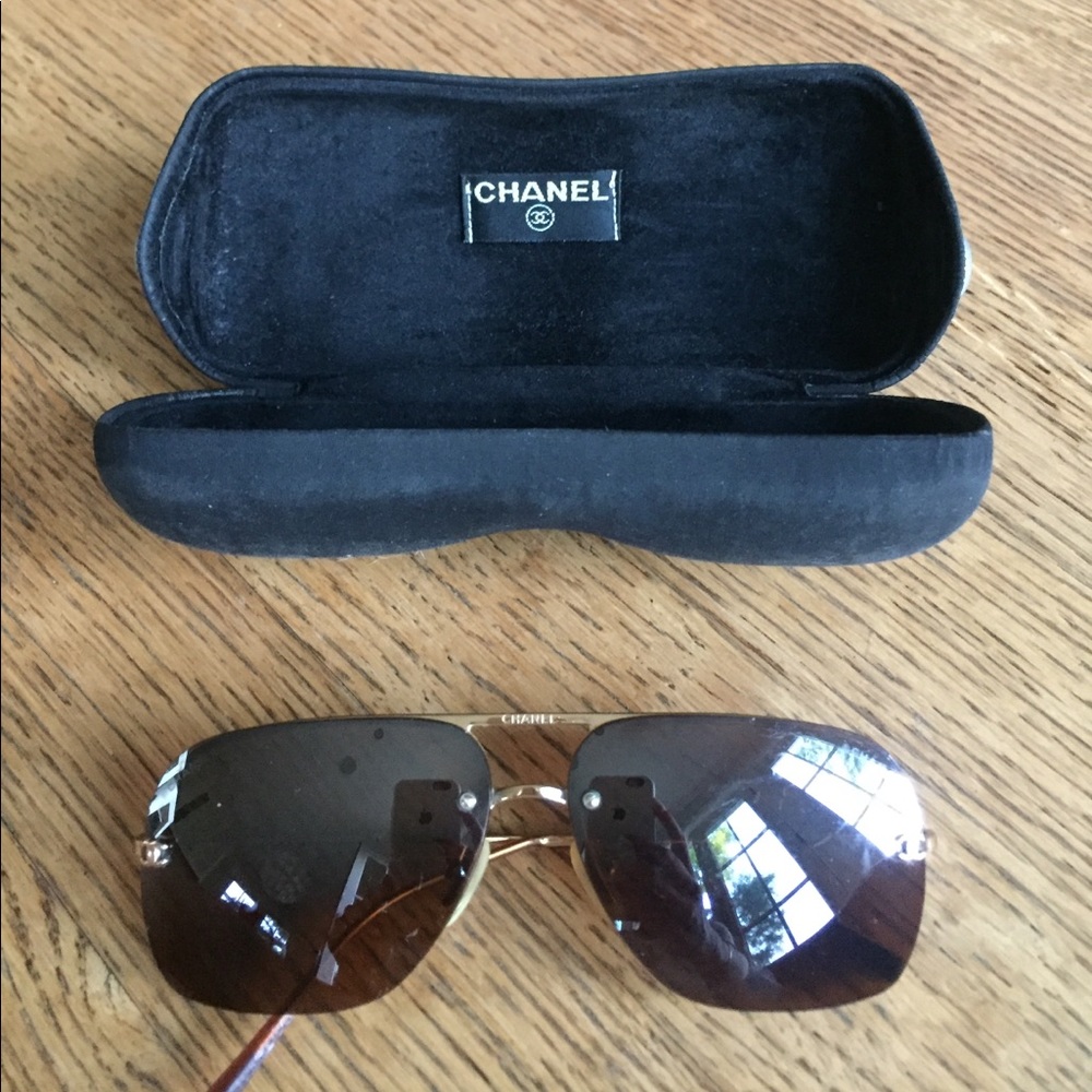 authentic Chanel sunglasses