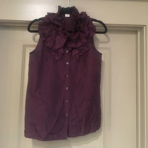 J. Crew 100% silk blouse