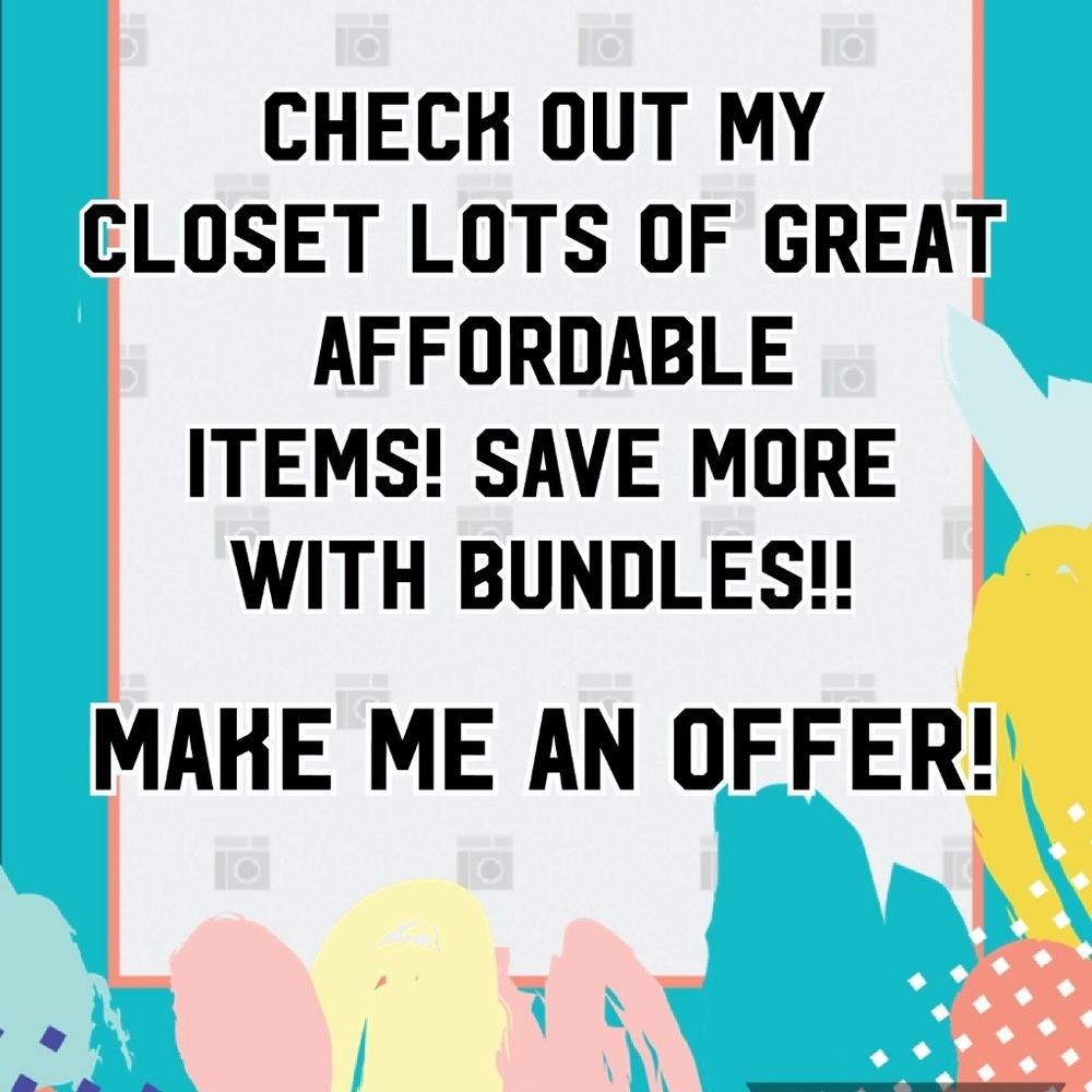 Check out my closet, save with bundling,