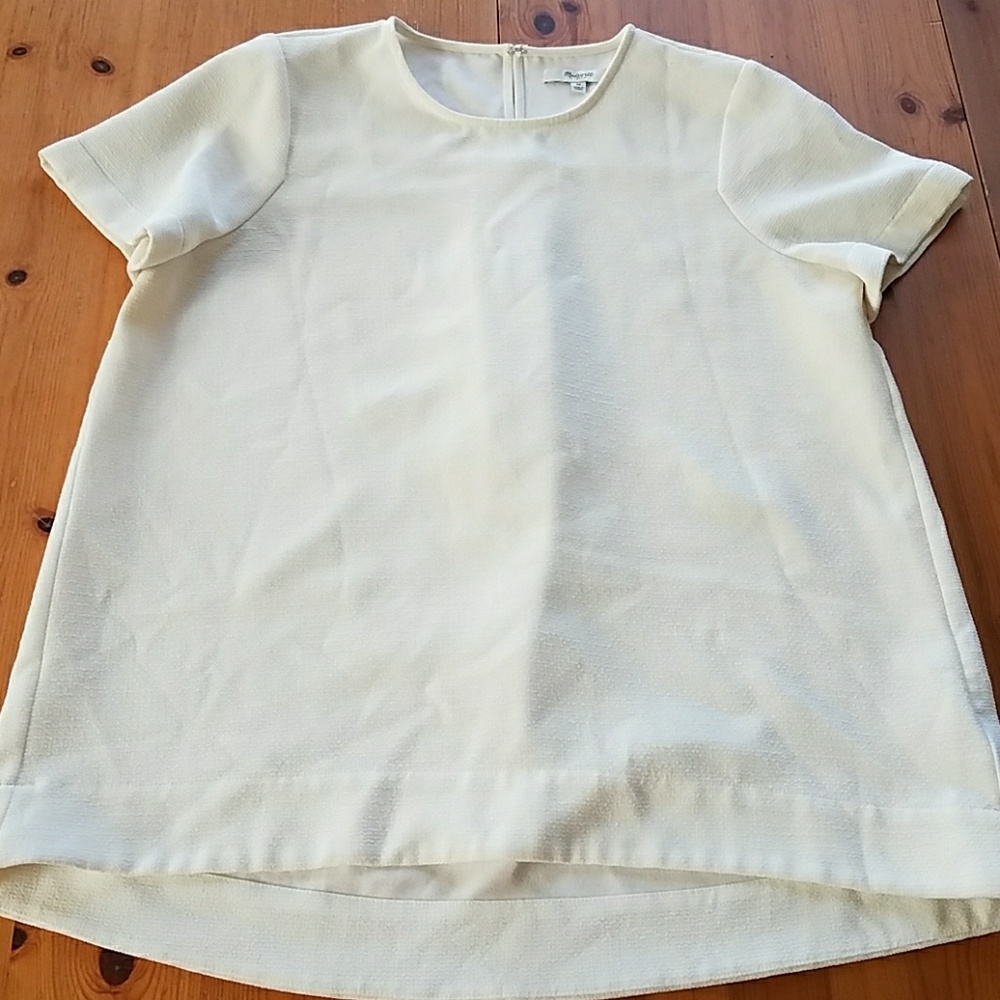 Madewell White/cream colored Blouse