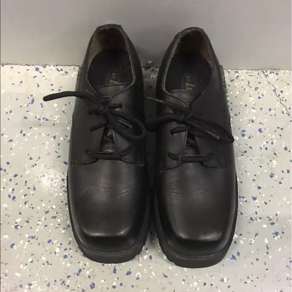 Women's Black LUGZ Work Shoes Size 7.5