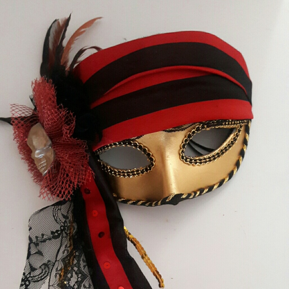 Brand new Pirate masquerade mask