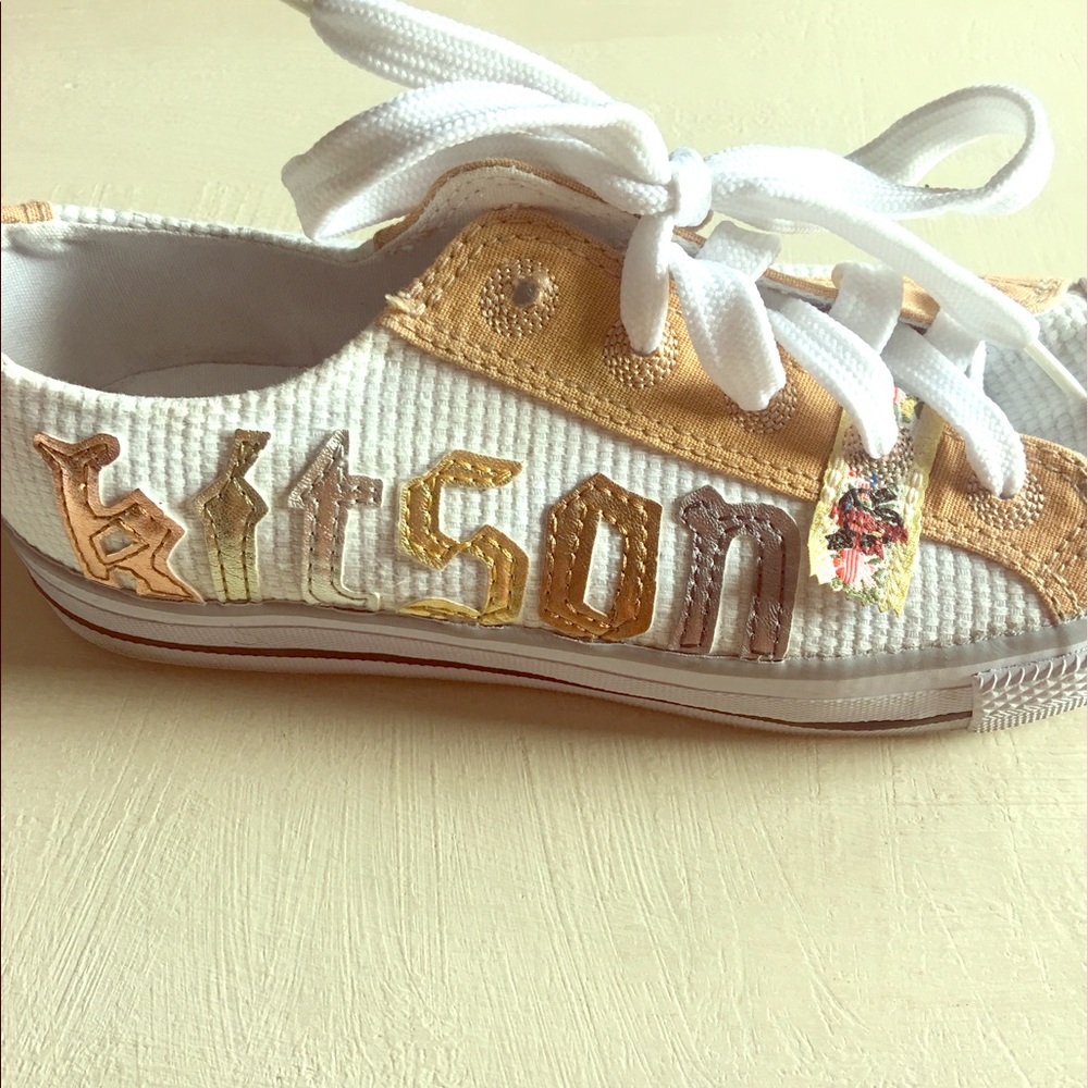 Kitson LA Prima Donna White Women's Sneakers