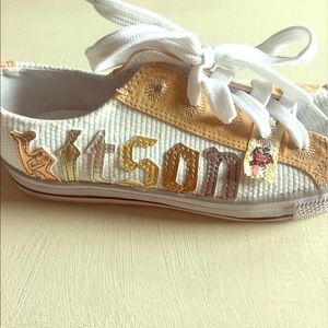 Kitson LA Prima Donna White Women's Sneakers