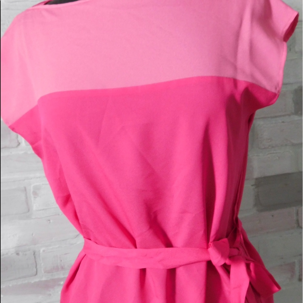 Two tone pink shirt
